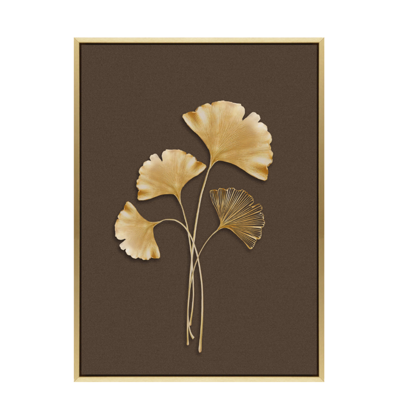 InTheBox - Maison CHENGO BROWN Πίνακας Καμβάς με Καφέ/Μ