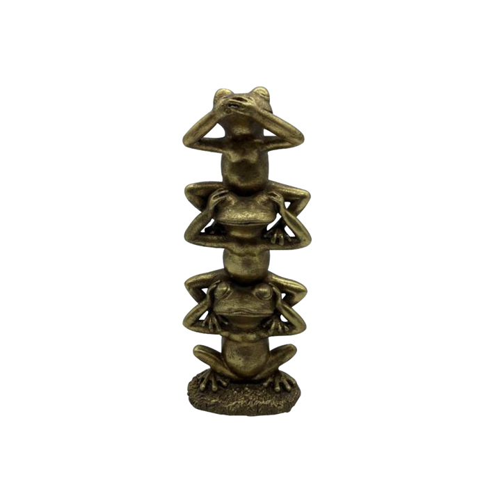 InTheBox - Maison FROGGIES 1 DECO Batraxoi Resin Xrusoi 9.3x5.8x21.8cm 021863