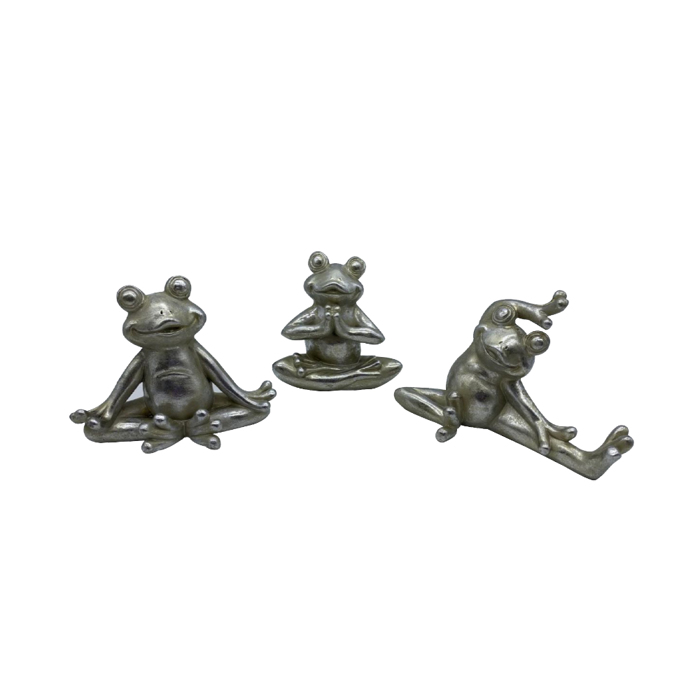 InTheBox - Maison FROGGIES 2 DECO Set ton 3 Batraxos Resin Asimi 16.3x7.5x10.8cm 021864