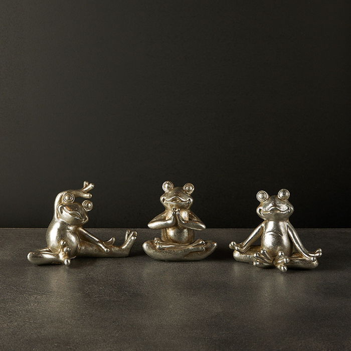 InTheBox - Maison FROGGIES 2 DECO Set ton 3 Batraxos Resin Asimi 16.3x7.5x10.8cm 021864
