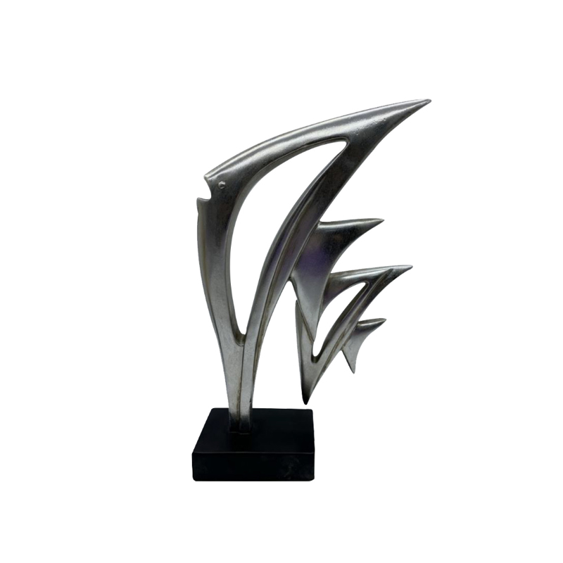 InTheBox - Maison - ΣΗΜΑΝΤΙΚΟ: Σε περίπτωση διαφοράς τιμής από το κατάστημα ισχύει παντα και μόνο η τιμή του καταστήματος InTheBox - Maison PEZ Διακοσμητικό Ψάρι Polyresin Ασημί