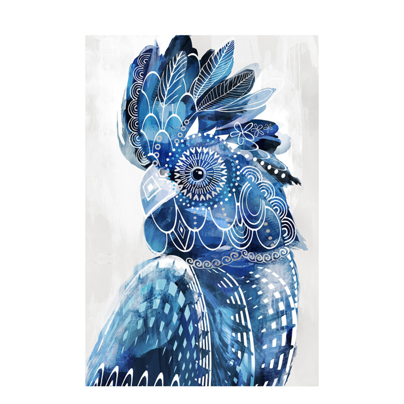 InTheBox - Maison - ΣΗΜΑΝΤΙΚΟ: Σε περίπτωση διαφοράς τιμής από το κατάστημα ισχύει παντα και μόνο η τιμή του καταστήματος InTheBox - Maison BLUE MAJOR Πίνακας Καμβάς με Λευκό/Μπ