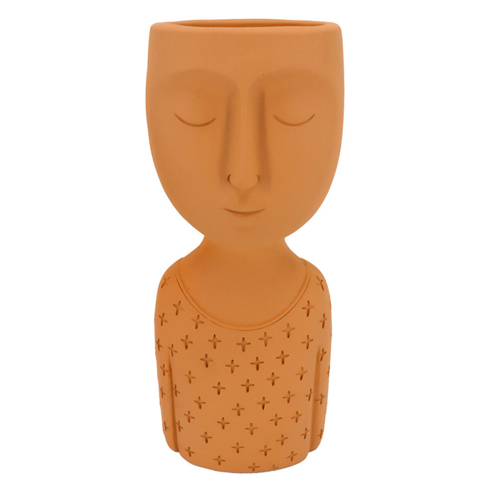 InTheBox - Maison SKEPTICAL 1 Kaspo Resin Terracotta 10.8x8.7x25.6cm 022126