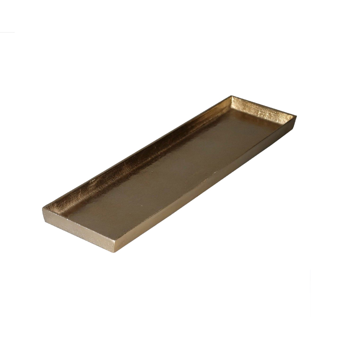 InTheBox - Maison WARDA Diskos Diakosmisis Alouminiou Xrusos 60x16x3cm 022449