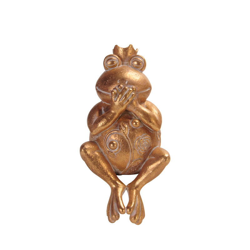 InTheBox - Maison GRENOUILLE 3 DECO Βάτραχος Resin Χρυσ