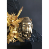 InTheBox - Maison LOTUS BUDDHA DECO Boudas Resin Xrusos/Mavros 18.6x9x35cm 022507