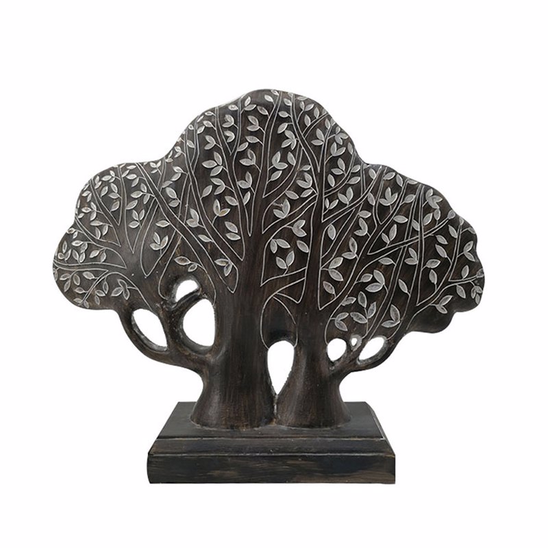 InTheBox - Maison - ΣΗΜΑΝΤΙΚΟ: Σε περίπτωση διαφοράς τιμής από το κατάστημα ισχύει παντα και μόνο η τιμή του καταστήματος InTheBox - Maison FORET 3 DECO Δέντρο Resin Καφέ/Μπεζ 3