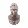 InTheBox - Maison BADBA DECO Boudas Resin Kafe/Lefkos 10x11.3x14.5cm 022743