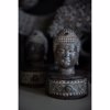InTheBox - Maison BADBA DECO Boudas Resin Kafe/Lefkos 10x11.3x14.5cm 022743