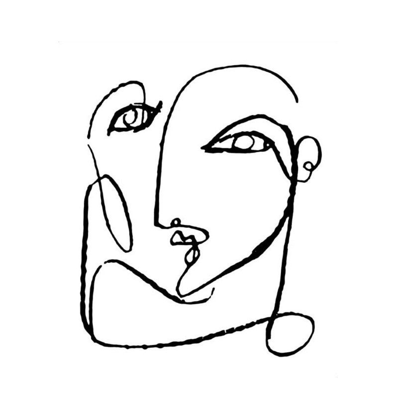 InTheBox - Maison - ΣΗΜΑΝΤΙΚΟ: Σε περίπτωση διαφοράς τιμής από το κατάστημα ισχύει παντα και μόνο η τιμή του καταστήματος InTheBox - Maison AZAMO 2 Πίνακας Καμβάς Λευκός/Μαύρος