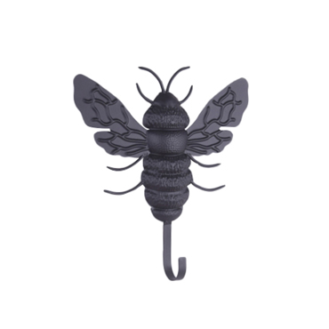 InTheBox - Maison BEE DECO Κρεμάστρα Μεταλλική Μαύρη 22x4x25cm 023441