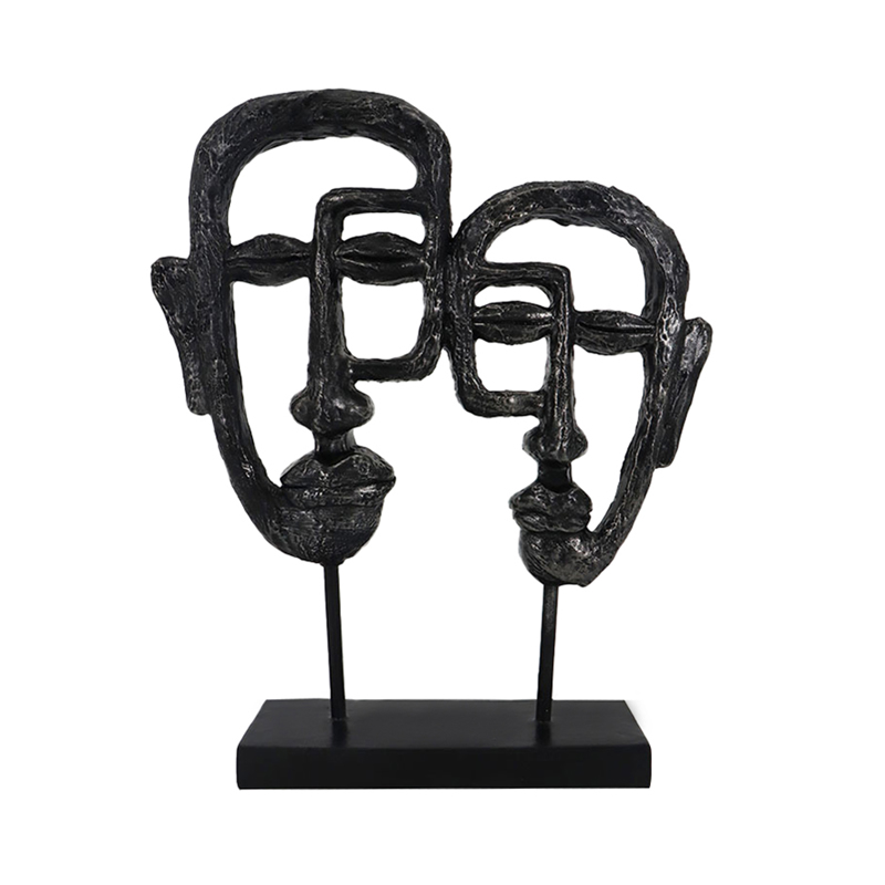 InTheBox - Maison - ΣΗΜΑΝΤΙΚΟ: Σε περίπτωση διαφοράς τιμής από το κατάστημα ισχύει παντα και μόνο η τιμή του καταστήματος InTheBox - Maison ACT BLACK DECO Διακοσμητικό Resin Μαύ