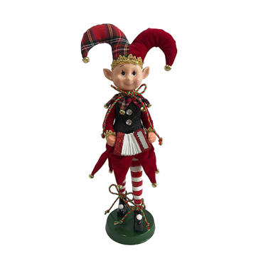 InTheBox - Maison XMAS HOB BAEL 80 Ξωτικό Κόκκινο/Πράσινο/Χρυσό 80cm 027286