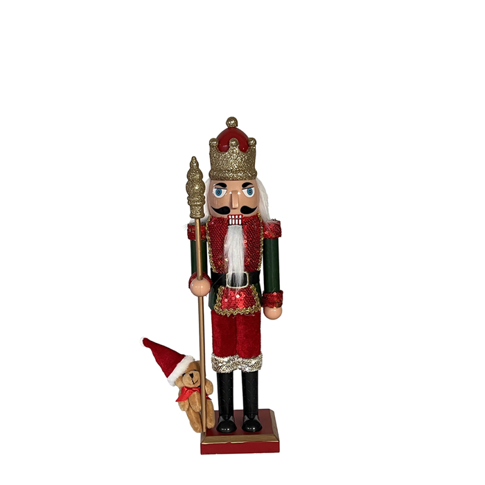 InTheBox - Maison XMAS LUE A Karuothrafstis Kokkinos/Prasinos/Xrusos 40cm 027293