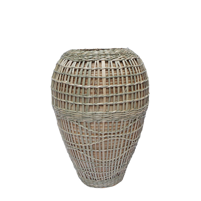 InTheBox - Maison JURI Βάζο από Γιούτα Φυσικό Φ24x34cm 