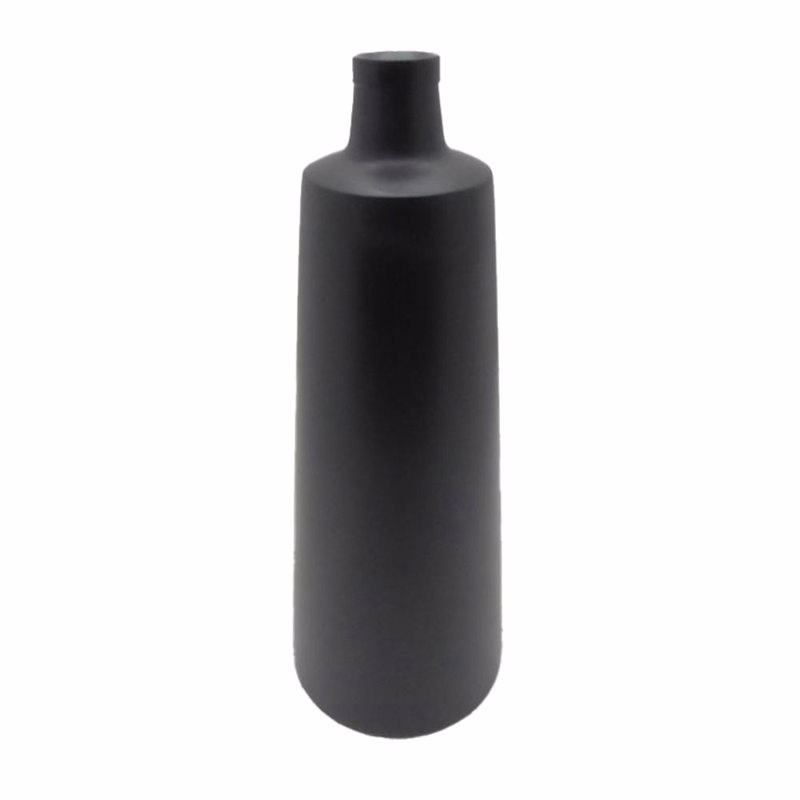 InTheBox - Maison - ΣΗΜΑΝΤΙΚΟ: Σε περίπτωση διαφοράς τιμής από το κατάστημα ισχύει παντα και μόνο η τιμή του καταστήματος InTheBox - Maison NERO Βάζο Μαύρο από Σίδερο Φ19x48cm 0