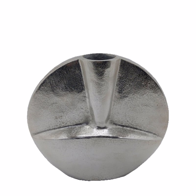 InTheBox - Maison - ΣΗΜΑΝΤΙΚΟ: Σε περίπτωση διαφοράς τιμής από το κατάστημα ισχύει παντα και μόνο η τιμή του καταστήματος InTheBox - Maison KALIA Βάζο Αλουμινίου Silver Nickel 2