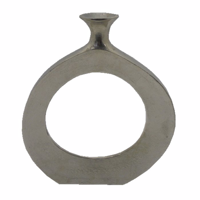 InTheBox - Maison ABSTRACT CIRCLE Bazo Alouminiou Silver Nickel 37x5x45cm 029019