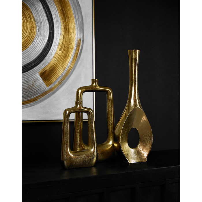 InTheBox - Maison NAZAR Bazo Alouminiou Xruso 19x6x32cm 029056