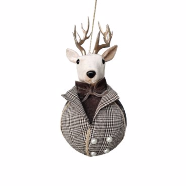 InTheBox - Maison XMAS GENTLEMAN A Μπάλα Foam Βελούδινη Πολύχρωμη 14x14x28cm 030287