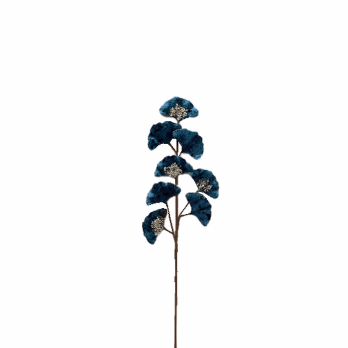 InTheBox - Maison XMAS SWAN BRANCH 3 Kladi Beloudino Petrol 55cm 030323