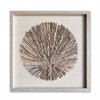 InTheBox - Maison PURE EARTH Pinakas apo Xarti Bez me Gyali Fusiko 60x4x60cm 030450