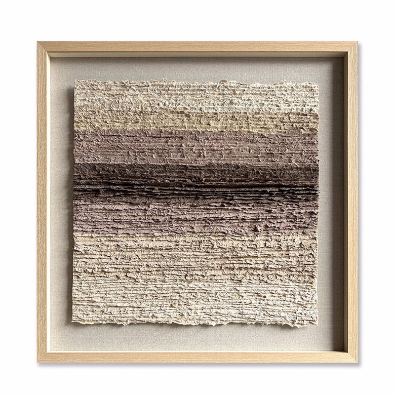 Πίνακες agiovlasitishome - ΣΗΜΑΝΤΙΚΟ: Σε περίπτωση διαφοράς τιμής από το κατάστημα ισχύει παντα και μόνο η τιμή του καταστήματος InTheBox - Maison EARTHSCAPE SQUARE Πίνακας Χαρτί/Γυαλί