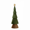 InTheBox - Maison XMAS GREEN TREE M DECO Dentro Resin Prasino/Kafe/Xruso F15x47cm 030485