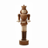 InTheBox - Maison XMAS WOODY NUTCRACKER L DECO Karuothrafstis Resin Kafe/Mpez 13x11x37cm 030495