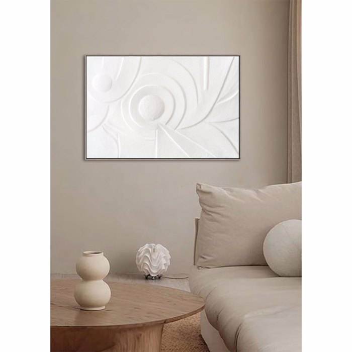 InTheBox - Maison DIVINE ART Pinakas Diakosmisis 120x6x80cm Kambas/Xulo Lefko/Fusiko 030551