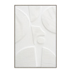 InTheBox - Maison DAZZLING Pinakas Kambas Lefkos me Xulino Plaisio Fusiko 80x6x120cm 030560