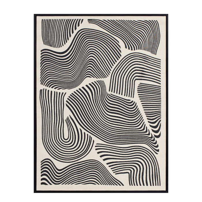 InTheBox - Maison FOLLOW YOUR DREAMS Pinakas Diakosmisis Kambas/Xulo Lefko/Mavro 60x4x80cm 030650