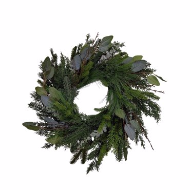 InTheBox - Maison XMAS LEAF 60 Στεφάνι με Φύλλα PVC Πράσινο Φ60cm 031038