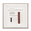 InTheBox - Maison RORTER Pinakas Diakosmisis Kambas/Xulo Lefko-Mpez/Terracotta Mavro/Fusiko 80x5x80cm 031406