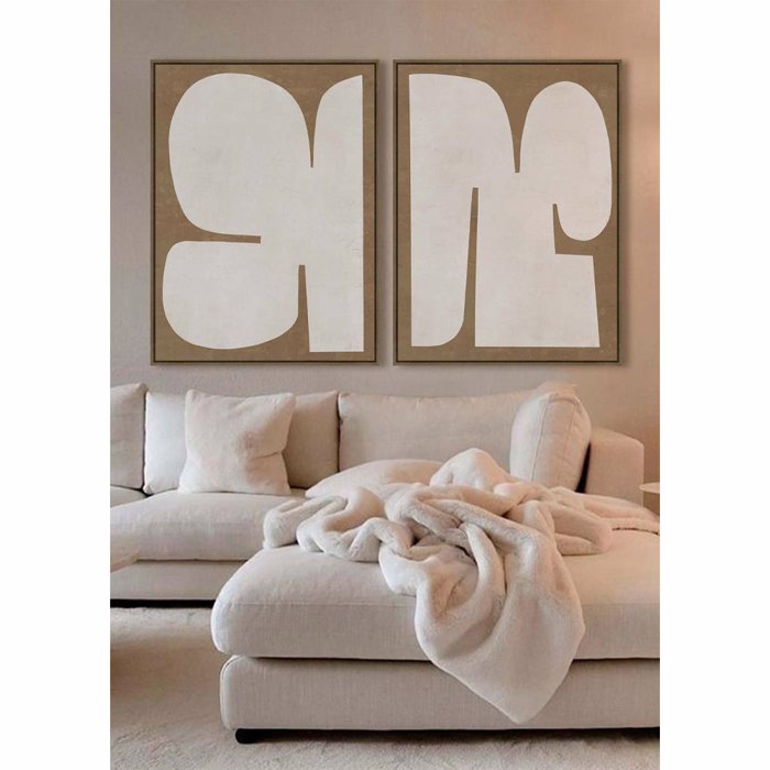 InTheBox - Maison STAY CLOSE Pinakas Diakosmisis Kambas/MDF Terracotta/Mpez/Kafe 75x4x100cm 031426
