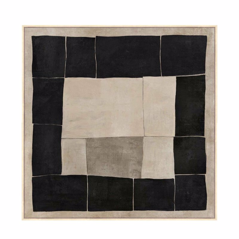 InTheBox - Maison - ΣΗΜΑΝΤΙΚΟ: Σε περίπτωση διαφοράς τιμής από το κατάστημα ισχύει παντα και μόνο η τιμή του καταστήματος InTheBox - Maison MYSTIC SQUARES Πίνακας με Κορνίζα 100