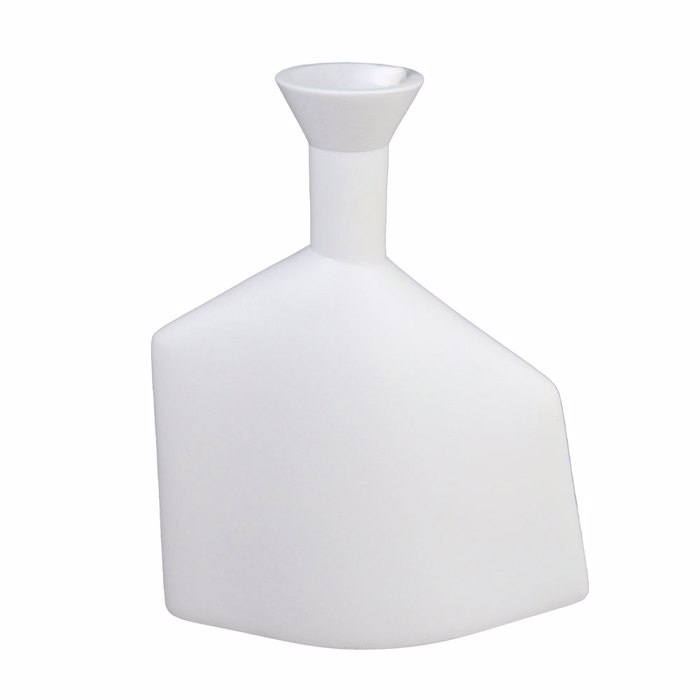 InTheBox - Maison WAZOO Diakosmitiko Bazo Polyresin Lefko 20x7x25.5cm 033304