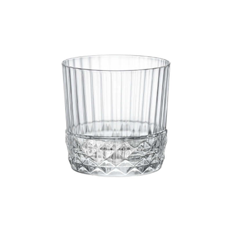 Bormioli Rocco Σετ 6 Τεμαχίων Ποτήρι Ουίσκι Γυάλινο 'America 20s' 30cl Διάφανο BR00113330