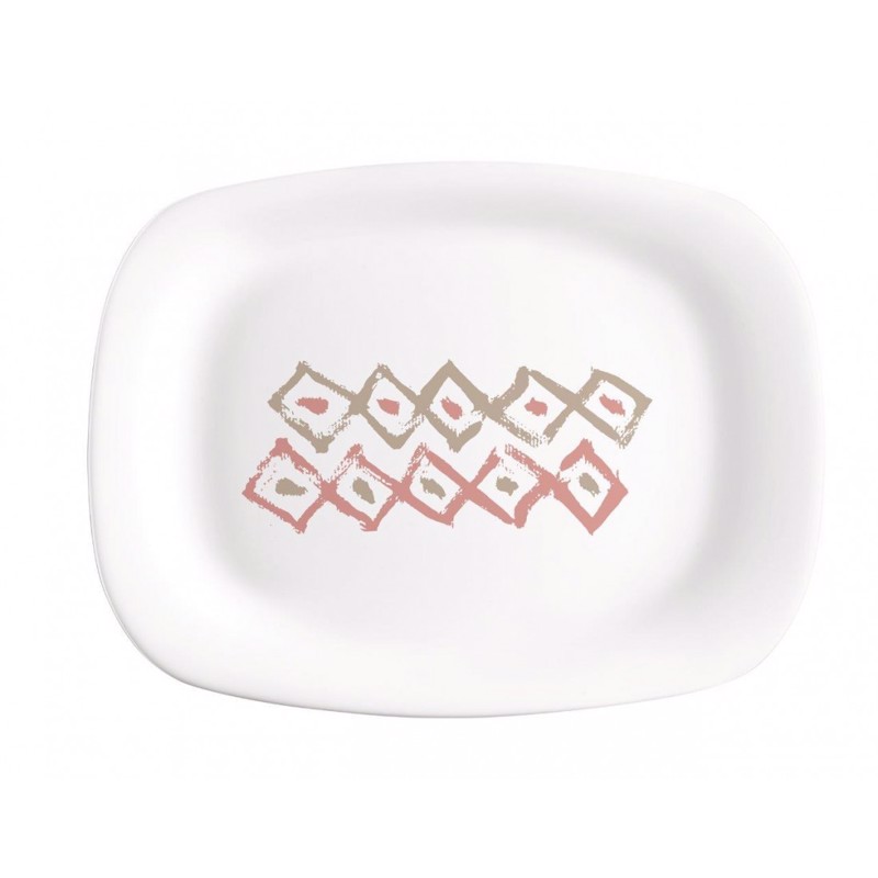 Bormioli Rocco Πιατέλα ‘Manolibera Parma-Rombi’ 33×24εκ BR12123006