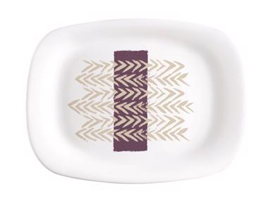 Bormioli Rocco Πιατέλα 'Manolibera Parma-Trama' 33x24εκ BR12123007