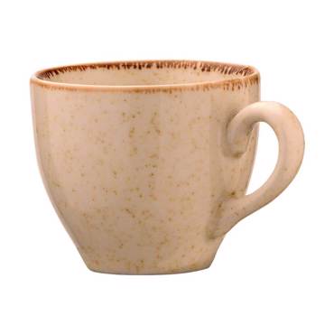 Kanellopoulos Σετ των 6 Φλιτζάνι/Πιατάκι Καφέ Πορσελάνης 9cl Mood Lima/P04 Salmon KXLM426090