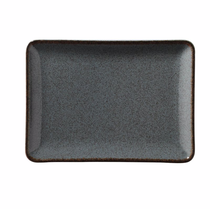 Kanellopoulos Πιατέλα Πορσελάνης Ορθογώνια 27x20cm 'MOO