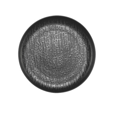 Capri Πιάτο Φαγητού Ρηχό Πορσελάνης 27cm Μαύρο MD-451/SHALE KXNPMOD27451