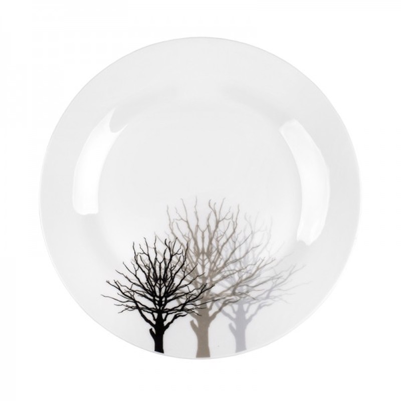 Max Home Πιάτο Ρηχό ‘Winter Tree’ 24cm NW19018001