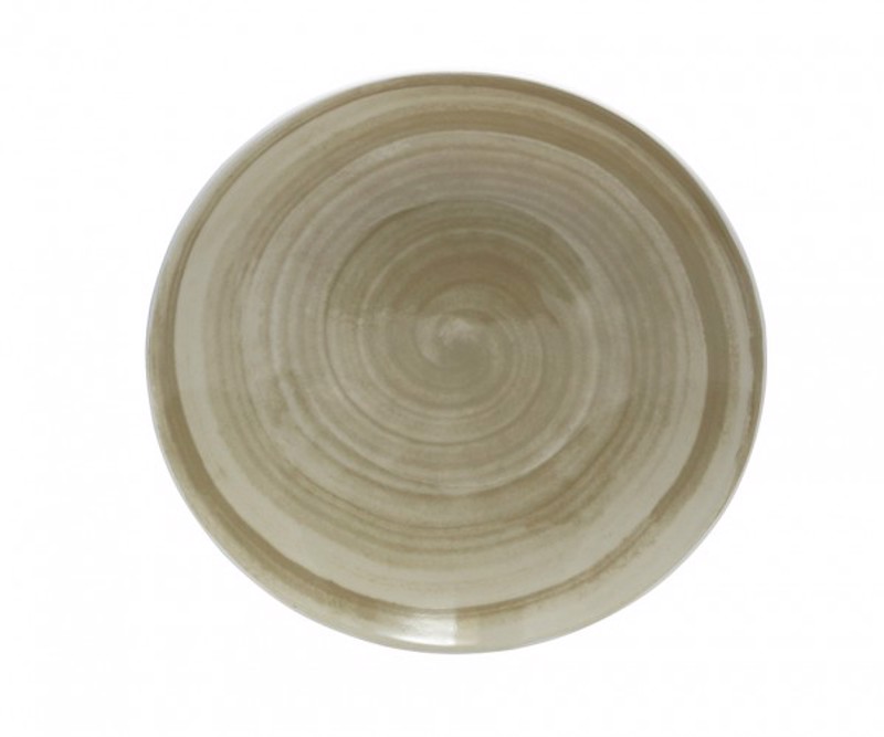 Oriana Ferelli Πιάτο Φρούτου Μπεζ/Λευκό 20cm 18252/cr P