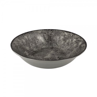 Oriana Ferelli Σαλατιέρα 23X6εκ Πορσελάνης 18274-36 Grey PR18274625