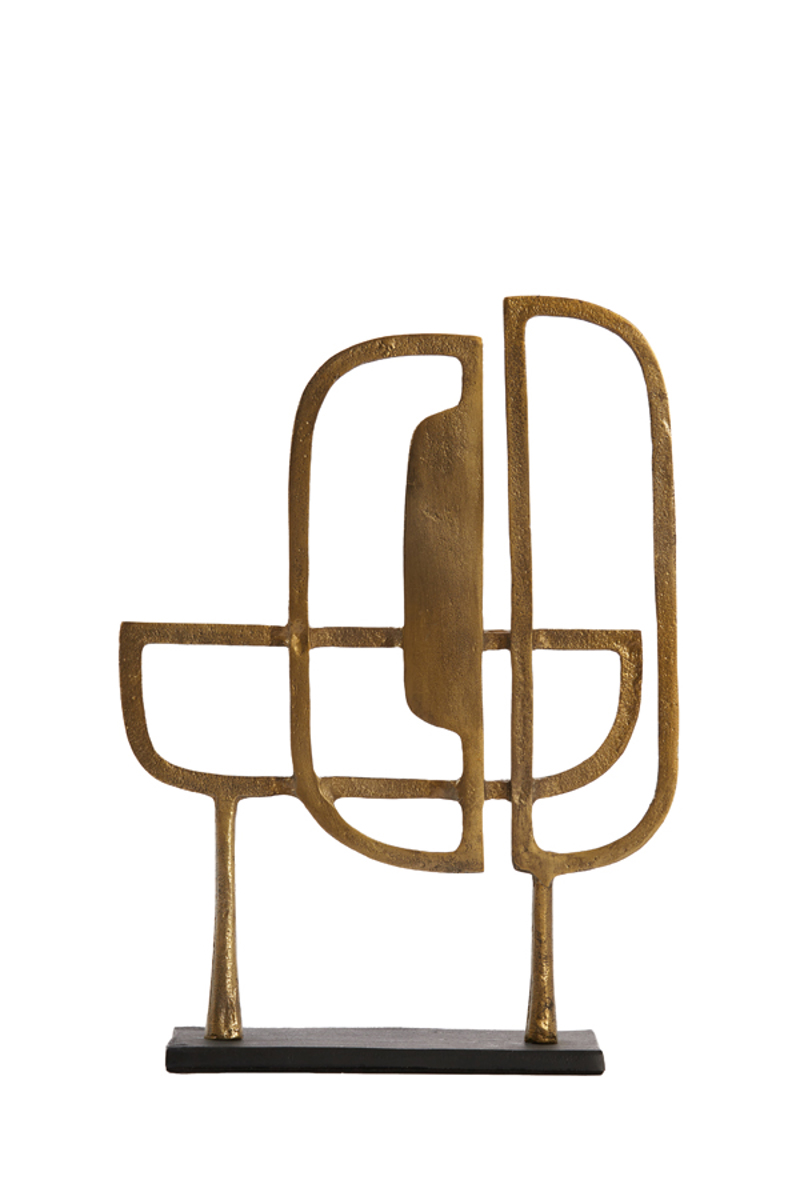 l'arte Επιτραπέζιο Διακοσμητικό 'Apron' Μεταλλικό Χρυσό