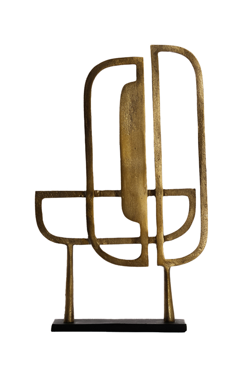 l'arte Επιτραπέζιο Διακοσμητικό 'Apron' Μεταλλικό Χρυσό