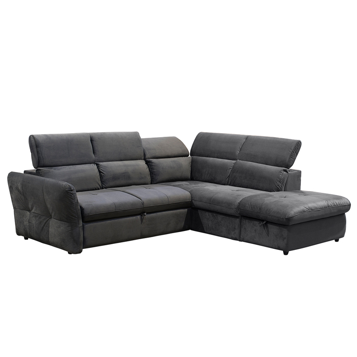 Liberta - Maison MONSERAT Kanapes-Krebati Anthraki me Dexia Gnia 254x224x90cm 01-2602