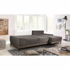 Liberta - Maison NATURA Kanapes-Krebati Taupe me Dexia Gnia 283x164x90cm 01-2643